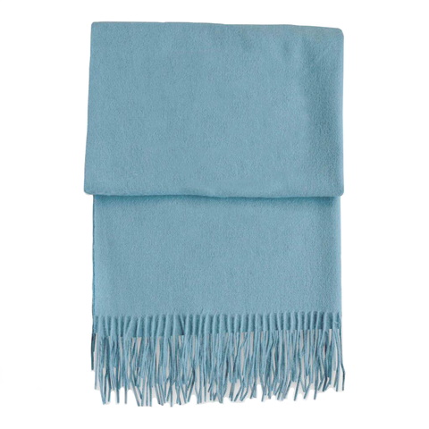 Pureé & Barbue Sjaal licht blauw