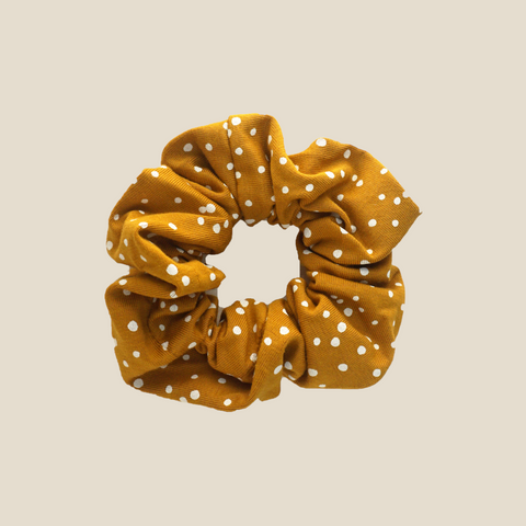 Scrunchie Bella geel
