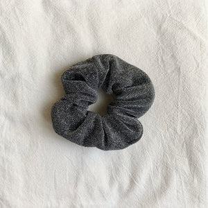 Scrunchie Sparkle zilver